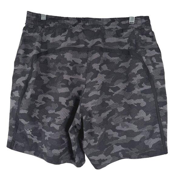 Lululemon Pace Breaker Linerless Short 7" Mens Large Camo Athletic SS-2093 - Picture 1 of 8